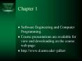 Software Engineering and Computer Programming PowerPoint PPT Presentation