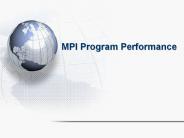 MPI Program Performance