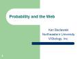 Probability and the Web PowerPoint PPT Presentation