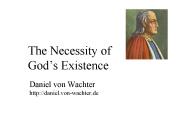 The Necessity of God