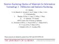 Neutron Scattering Studies of Materials for Information Technology I' Diffraction and Inelastic Scat PowerPoint PPT Presentation