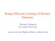 Range-Efficient Counting of Distinct Elements