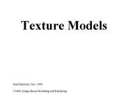 Texture Models