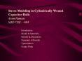 Stress Modeling in Cylindrically Wound Capacitor Rolls Arun Raman MIE/CEE  PowerPoint PPT Presentation