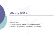 Who is GS1 PowerPoint PPT Presentation