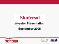 Shufersal PowerPoint PPT Presentation