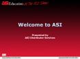 Welcome to ASI PowerPoint PPT Presentation
