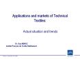 Applications%20and%20markets%20of%20Technical%20Textiles: PowerPoint PPT Presentation