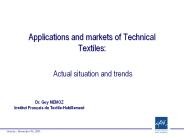 Applications%20and%20markets%20of%20Technical%20Textiles: