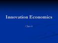 Innovation Economics PowerPoint PPT Presentation