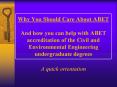 Why%20You%20Should%20Care%20About%20ABET%20And%20how%20you%20can%20help%20with%20ABET%20accreditation%20of%20the%20Civil%20and%20Environmental%20Engineering%20undergraduate%20degrees PowerPoint PPT Presentation