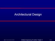 Architectural Design