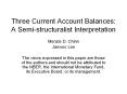 Three Current Account Balances: A Semi-structuralist Interpretation PowerPoint PPT Presentation