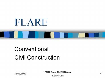 PPD Informal FLARE Review