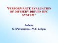 PERFORMANCE EVALUATION OF DIFFSERV DRIVEN HFC SYSTEM PowerPoint PPT Presentation