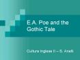 E'A' Poe and the Gothic Tale PowerPoint PPT Presentation