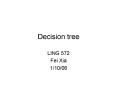Decision tree PowerPoint PPT Presentation