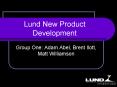 Lund New Product   Development PowerPoint PPT Presentation