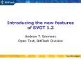 Introducing the new features of SVGT 1.2 PowerPoint PPT Presentation