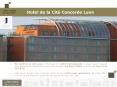 The hotel de la Cit Lyon, in the heart of la Cit Internationale, is one of Lyons newest hotel design PowerPoint PPT Presentation