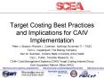 Target Costing Best Practices and Implications for CAIV Implementation PowerPoint PPT Presentation