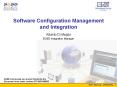 Software Configuration Management and Integration PowerPoint PPT Presentation