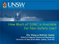 How Much of DSRC is Available for Non-Safety Use? PowerPoint PPT Presentation