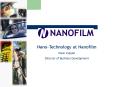 NanoTechnology at Nanofilm PowerPoint PPT Presentation