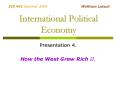 International Political Economy PowerPoint PPT Presentation