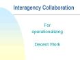 Interagency Collaboration PowerPoint PPT Presentation
