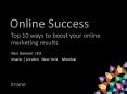 Top 10 ways to boost your online marketing results PowerPoint PPT Presentation