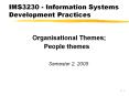 Organisational Themes; PowerPoint PPT Presentation