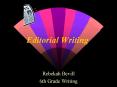 Editorial Writing PowerPoint PPT Presentation