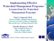 Implementing%20Effective%20Watershed%20Management%20Programs:%20Lessons%20from%20Six%20Watershed%20Management%20Programs