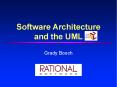 Software Architecture and the UML PowerPoint PPT Presentation