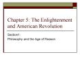 Chapter 5: The Enlightenment and American Revolution PowerPoint PPT Presentation