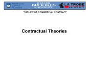 Contractual Theories