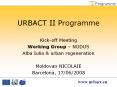 URBACT II Programme PowerPoint PPT Presentation