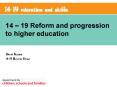 14 19 Reform and progression to higher education PowerPoint PPT Presentation