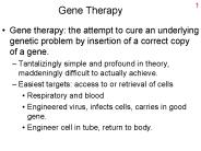 Gene Therapy