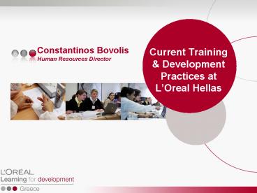 Constantinos Bovolis Human Resources Director