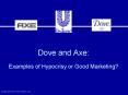 Dove and Axe: Examples of Hypocrisy or Good Marketing? PowerPoint PPT Presentation