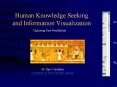 Human Knowledge Seeking and Information Visualization PowerPoint PPT Presentation