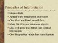 Principles of Interpretation PowerPoint PPT Presentation