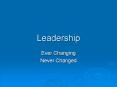Leadership PowerPoint PPT Presentation