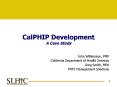 CalPHIP Development A Case Study PowerPoint PPT Presentation
