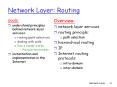 Network Layer: Routing PowerPoint PPT Presentation