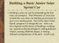 Building a Basic Junior Solar Sprint Car PowerPoint PPT Presentation