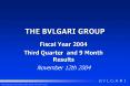 THE%20BVLGARI%20GROUP PowerPoint PPT Presentation