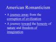 American Romanticism PowerPoint PPT Presentation
